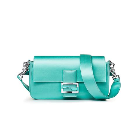 fendi tiffany satin bag|Fendi tiffany baguette.